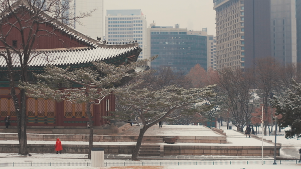 눈 내리는 날, 아름다운 '덕수궁' | 유튜브 영상 제작